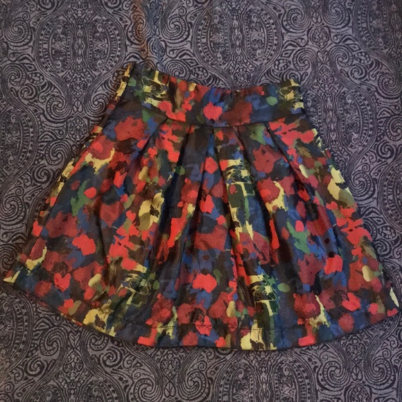 Multi-color high waist skirt - Picture 6 of 7